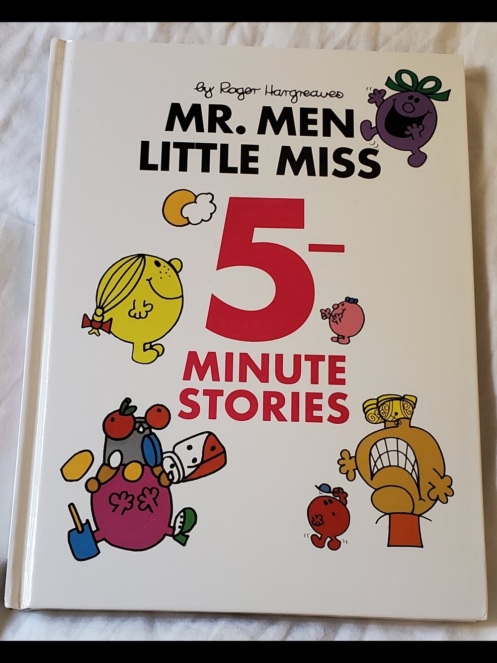 Mr. Men Little Miss 5-Minute Stories Children's Hardcover Book